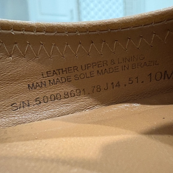 Coach Chelsea Ballet Flats - Tan & Brown , Size 10 - Picture 8 of 8